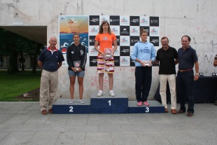 Podio da categor&iacute;a absoluta feminina