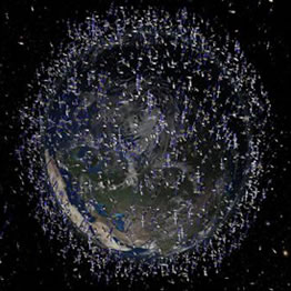 Obxectos en &oacute;rbita arredor do planeta
