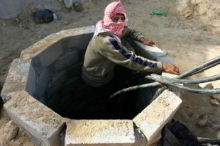 Entrada a un dos t&uacute;neles usados para evitar o bloqueo imposto polo Estado de Israel a Gaza