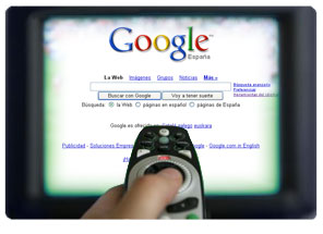 Internet accesible dende o mando da televisi&oacute;n