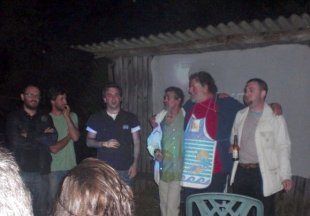 Imaxe da festa de presentaci&oacute;n do v&iacute;deo