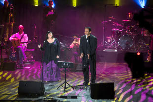 Ux&iacute;a e Waldemar Bastos