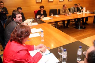 Quintana presidiu a xuntanza na que se aprobou a posta en funcionamento desta Comisi&oacute;n