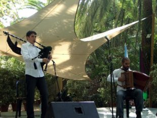 Bell&oacute;n e Maceiras, nun concerto recente en M&aacute;laga