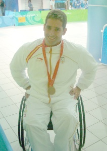 Cimadevila coa s&uacute;a medalla