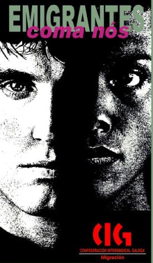 Imaxes dunha das campa&ntilde;as de CIG-Migraci&oacute;n