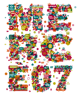 Cartel da Merc&egrave; 2007