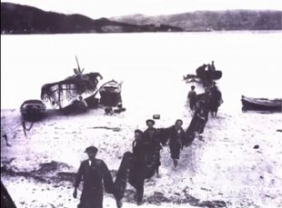 Unha das imaxes inclu&iacute;das no v&iacute;deo 'As atadeiras', de Moa&ntilde;a