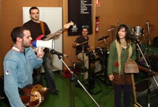 Projecto Trepja  fix&eacute;ronse co galard&oacute;n en 'm&uacute;sica'