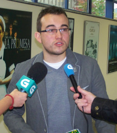 Carlos Call&oacute;n, &aacute; sa&iacute;da da xuntanza con S&aacute;nchez Izquierdo