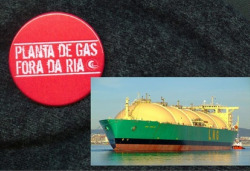 O Comit&eacute; convoca unha concentraci&oacute;n na chegada do gaseiro n&uacute;mero 57