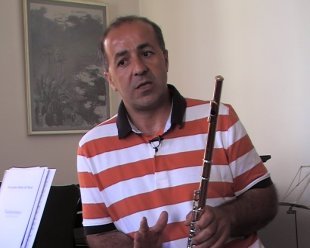 Lu&iacute;s Soto &eacute; o encargado da frauta travesa