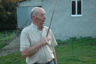 Manuel, veci&ntilde;o de Benigno Andrade na aldea das Foucellas / Foto: I.G.C