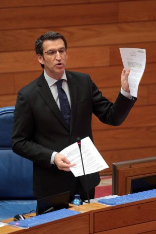 N&uacute;&ntilde;ez Feijoo, esta cuarta feira no Parlamento