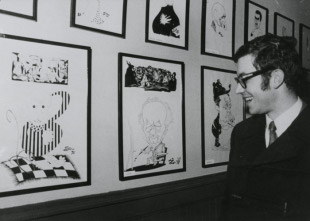 Unha das s&uacute;as primeiras exposici&oacute;ns