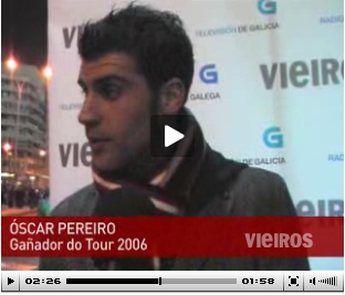 &Oacute;scar Pereiro, campi&oacute;n do Tour 2006, tam&eacute;n falou para Vieiros