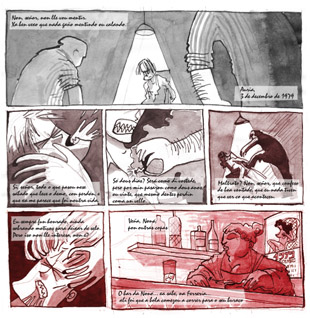 P&aacute;xina de "Noite de sombras"