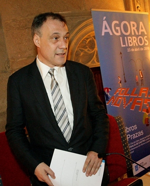 Roberto Varela, na presentaci&oacute;n do evento, este martes