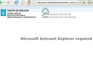 O portal da Xunta que publica os PXOMs s&oacute; funciona co Explorer