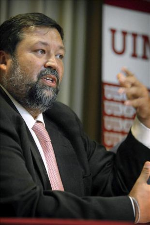 Francisco Caama&ntilde;o, este luns na Coru&ntilde;a