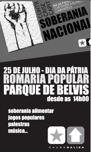 As actividades l&uacute;dicas comezan logo do xantar, en Belv&iacute;s