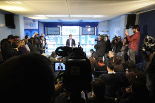 A xornada electoral foi seguida por numerosos medios de comunicaci&oacute;n