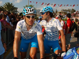 David Garc&iacute;a e Gustavo Veloso, terceiro e cuarto clasificados da xeral en Turqu&iacute;a