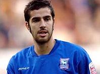 Pablo Cou&ntilde;ago, xogador do Ipswich Town
