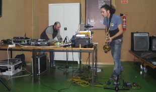 Tel&eacute;maco na final de GZ Crea / Foto: A Regueifa