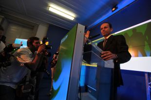 O moi conservador CDS-PP logrou ser a terceira forza m&aacute;is votada