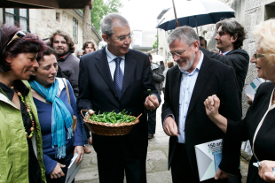 Touri&ntilde;o presidiu en Padr&oacute;n os actos do D&iacute;a das Letras / Xo&aacute;n Crespo