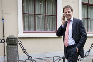 O liberal Mark Rutte &eacute; favorito ao posto de primeiro ministro