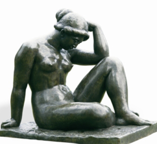 "Mediterr&agrave;nia". Bronce, 1905