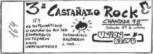Unha entrada do Casta&ntilde;azo Rock de 1995