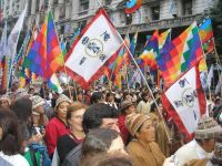 Participaron uns 40 mil ind&iacute;xenas