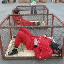 Presos na base estadounidense de Guant&aacute;namo