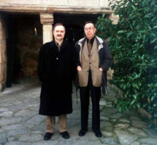 &Aacute; dereita da imaxe, Fernando P&eacute;rez-Barreiro xunto a Xulio R&iacute;os