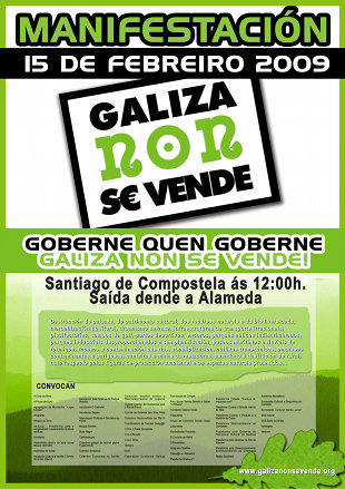 Cartaz da manifestaci&oacute;n