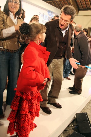 N&uacute;&ntilde;ez Feijoo no acto pol&iacute;tico en Vilagarc&iacute;a este s&aacute;bado