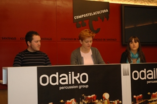 O concerto presentouse no concello compostel&aacute;n, coa concelleira de Cultura, Socorro Garc&iacute;a