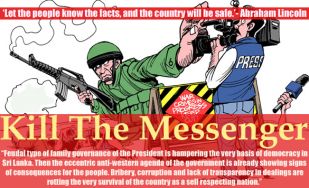 'Sri Lanka Guardian' denuncia presi&oacute;ns do goberno da illa (clique para ampliar)