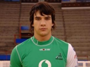 Pablo &Aacute;lvarez, do Liceo, levou o premio ao mellor xogador de hockey