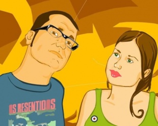 Noel Fe&aacute;ns e Efi Arias son Fanny & Alexander