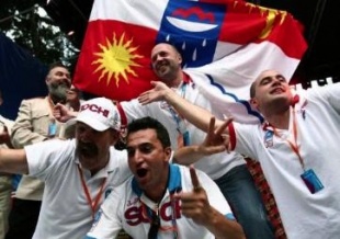 Imaxen da celebraci&oacute;n en Sochi (Foto: AP)