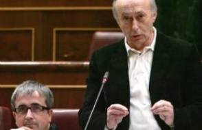 Francisco Rodr&iacute;guez, durante unha intervenci&oacute;n no Congreso