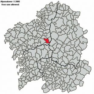 A situaci&oacute;n do Concello de Melide