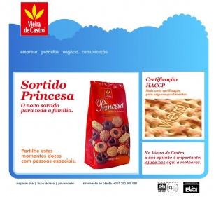 A empresa portuguesa Vieira xa comezou unha campa&ntilde;a para mellorar a imaxe das bolachas