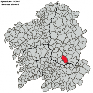 Situaci&oacute;n do Concello de Monforte de Lemos