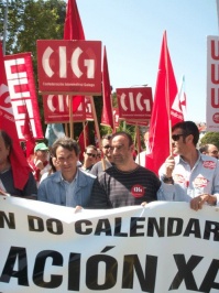 Unha imaxe dunha mobilizaci&oacute;n anterior