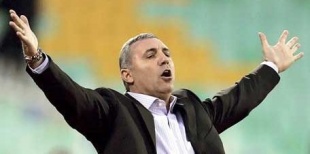 O, at&eacute; o de agora, adestrador do Celta, Hristo Stoitchkov